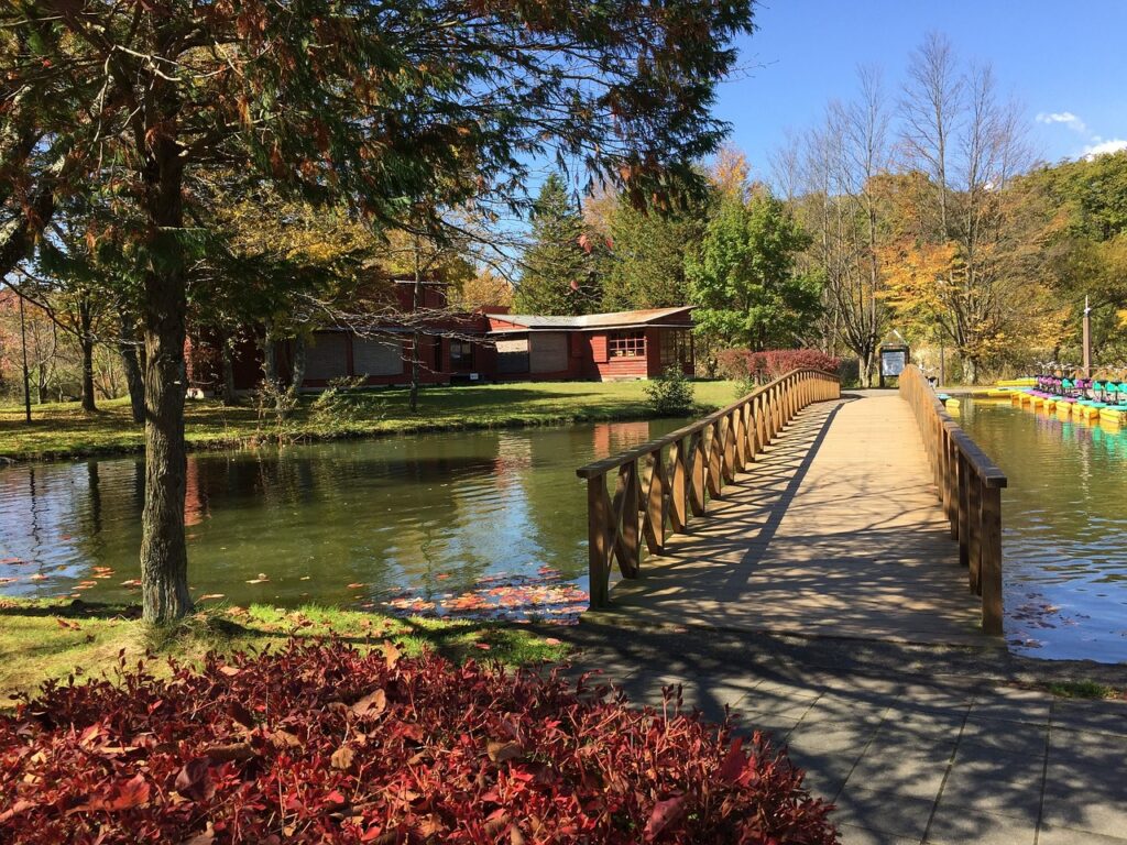 karuizawa, taliesin, pond