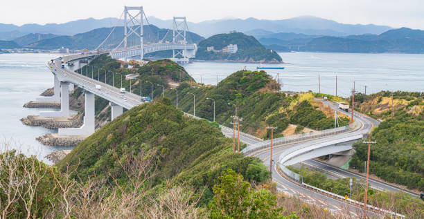 徳島県の大鳴門大橋(鳴門大橋) - 徳島県 ストックフォトと画像